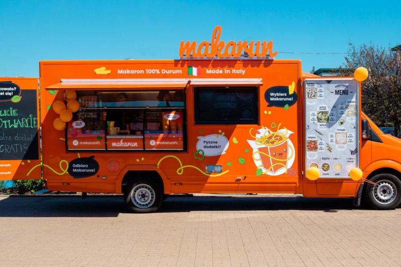 Różnorodność menu food trucków