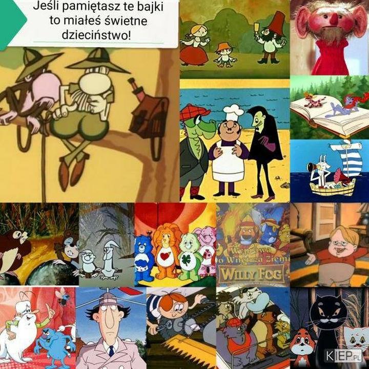 Kultowe bajki dzieciństwa