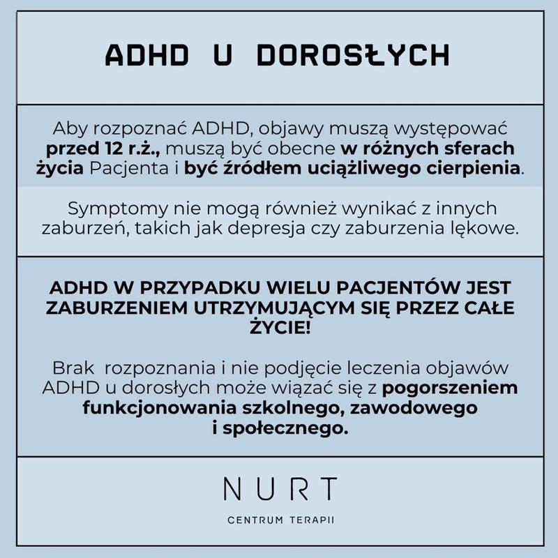 Rozpoznawanie ADHD